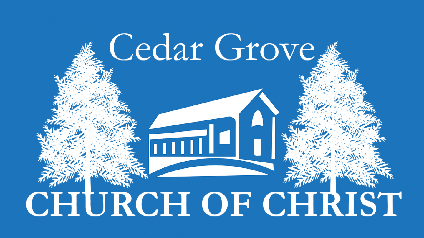 2020 09 27 PM The Holy Spirit - Cedar Grove Church of Christ